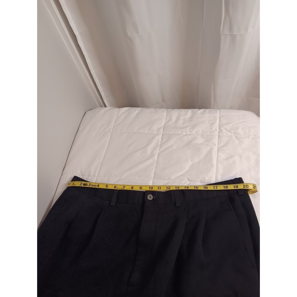 Ping Golf Shorts Mens 40 Black Rayon Polyester Pleated Front - Picture 4 of 6